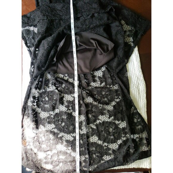 Whimsy Goth Grunge Women’s Lace Black Long Maxi Dress Size UNK 57 Inches Long - Picture 10 of 10